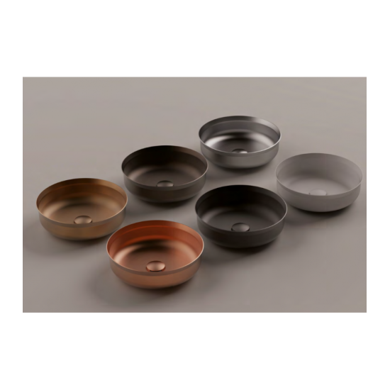 AGAPE UNDICI INOX OVER‑COUNTERTOP BASIN