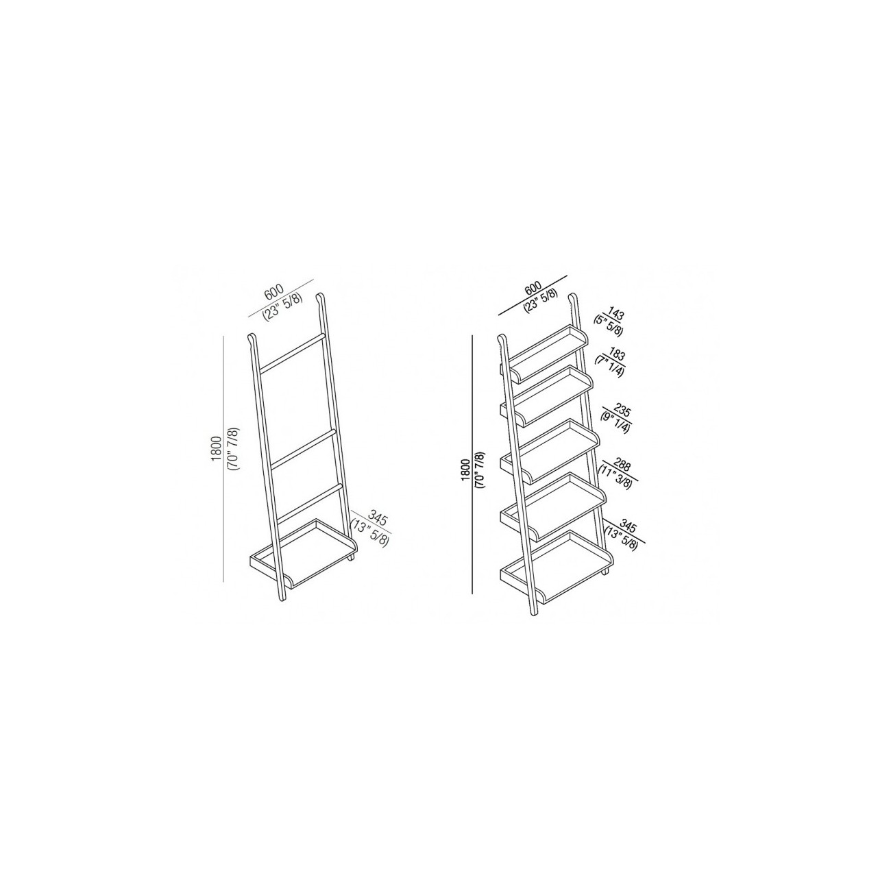 AGAPE STAIRS PORTE-SERVIETTES
