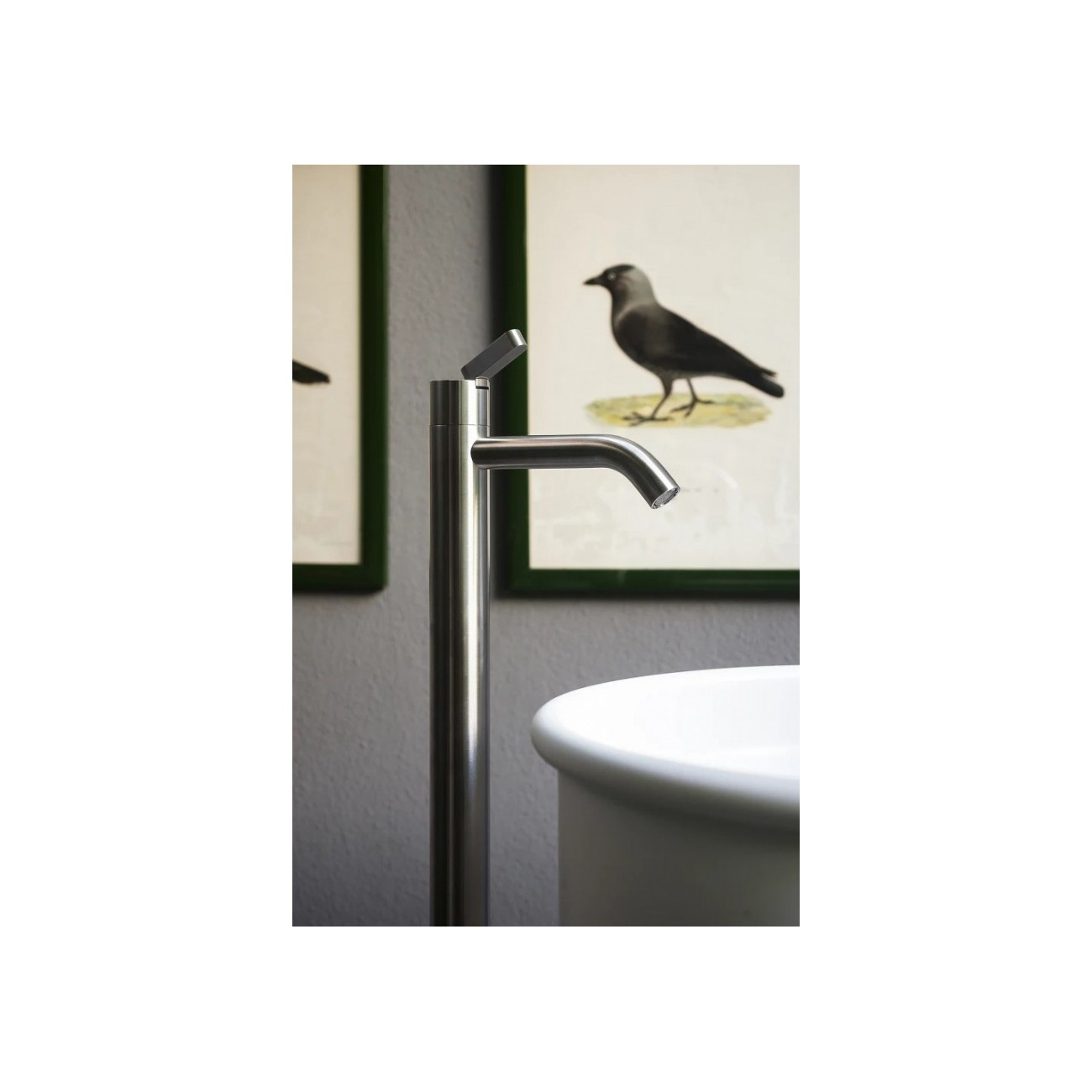 AGAPE SQUARE OUTDOOR MISCHELATORE PER LAVABO