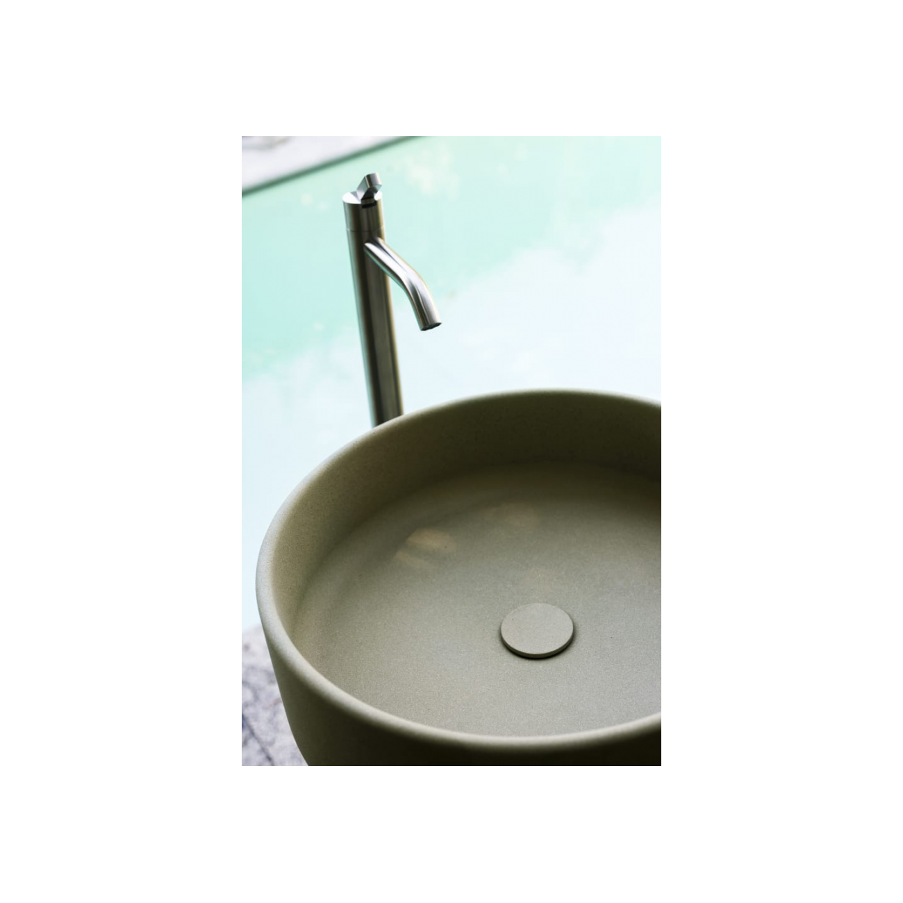 AGAPE BJHON 1 OUTDOOR LAVABO A COLONNA