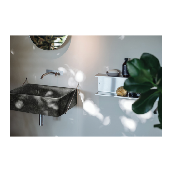 AGAPE CARRARA OUTDOOR LAVABO A PARETE