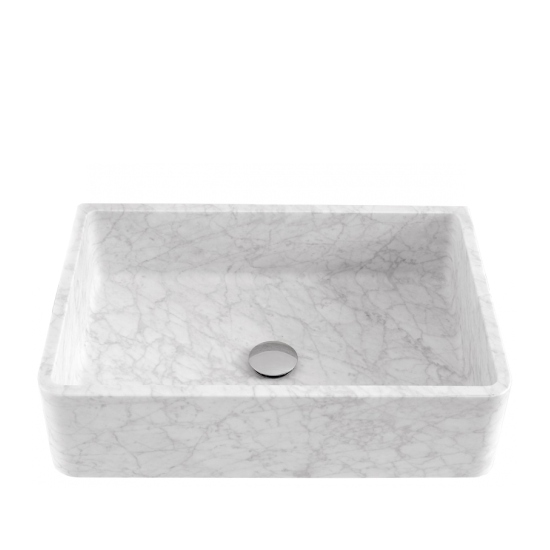 AGAPE CARRARA LAVABO D'APPOGGIO