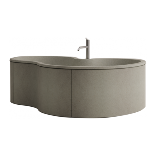 AGAPE DR CEMENTO OUTDOOR VASCA DA BAGNO