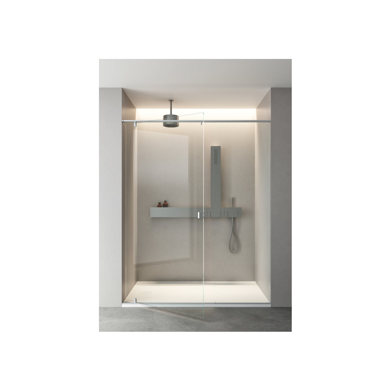 AGAPE PDX SHOWER TRAY WITH BASIN