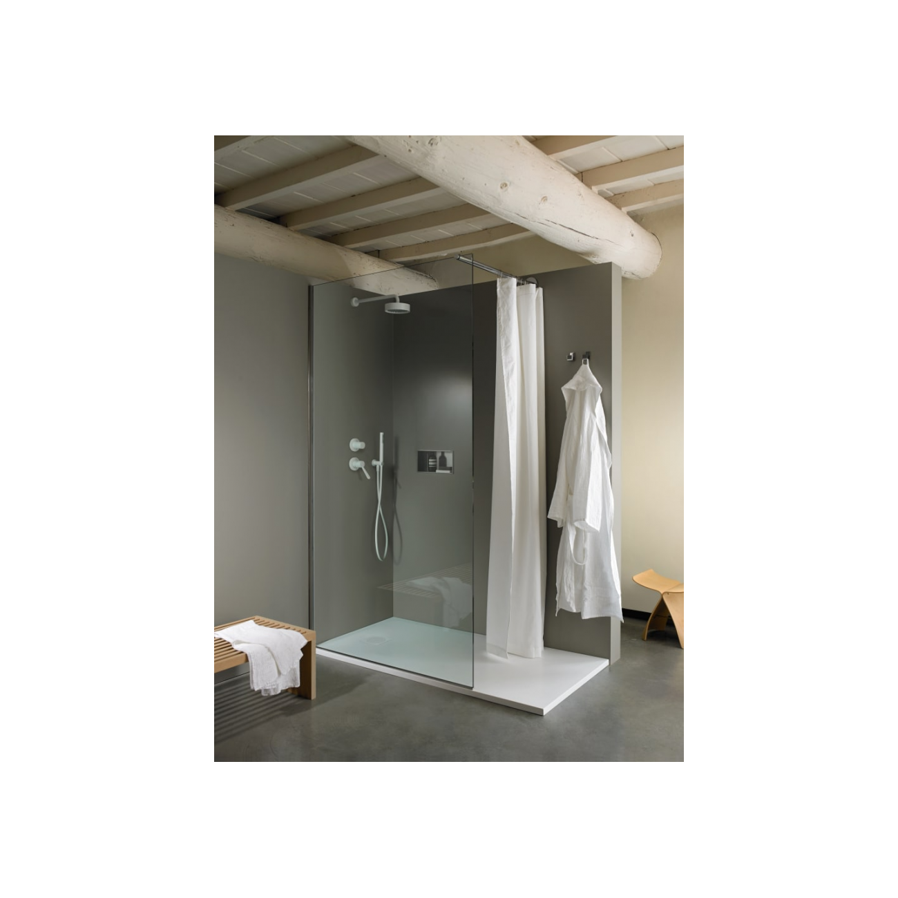 AGAPE PDX RECEVEUR DE DOUCHE AVEC BONDE