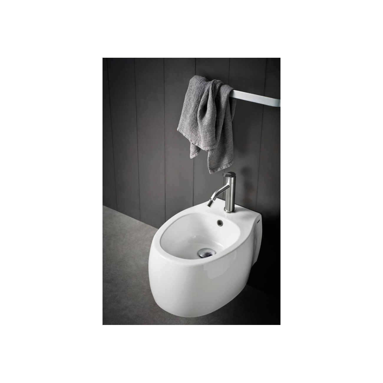 AGAPE SQUARE ROBINET MONOCOMMANDE POUR BIDET