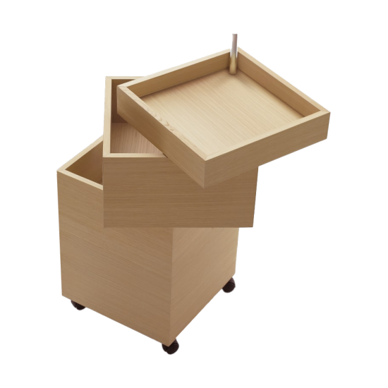 AGAPE O.J.C. WHEELED STORAGE UNIT