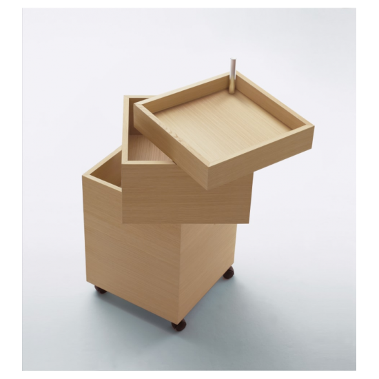 AGAPE O.J.C. WHEELED STORAGE UNIT