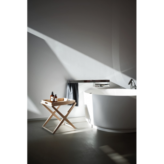 AGAPE X SIDE TABLE WITH TRAY