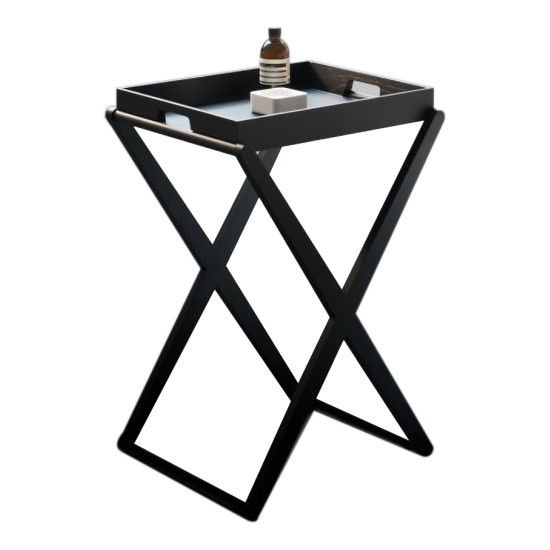 AGAPE X SIDE TABLE WITH TRAY
