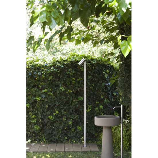 AGAPE SQUARE FLOOR-STANDING SHOWER FAUCETB