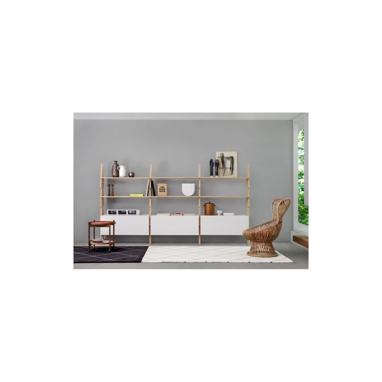 AGAPECASA CAVALLETTO MODULAR BOOKSHELF