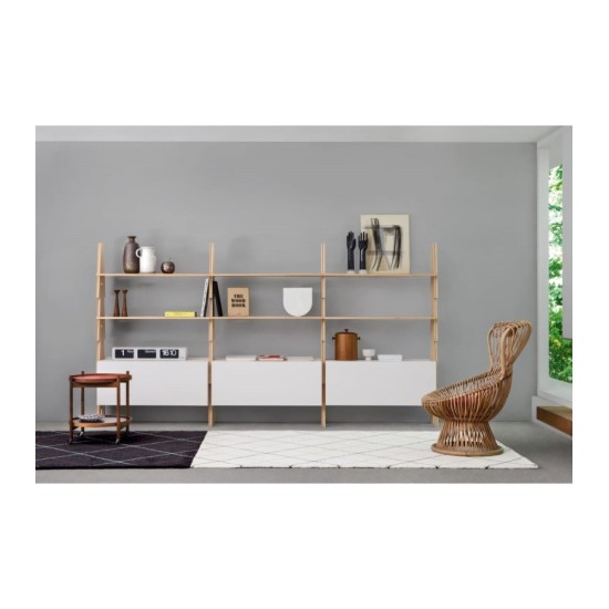 AGAPECASA CAVALLETTO LIBRERIA MODULARE