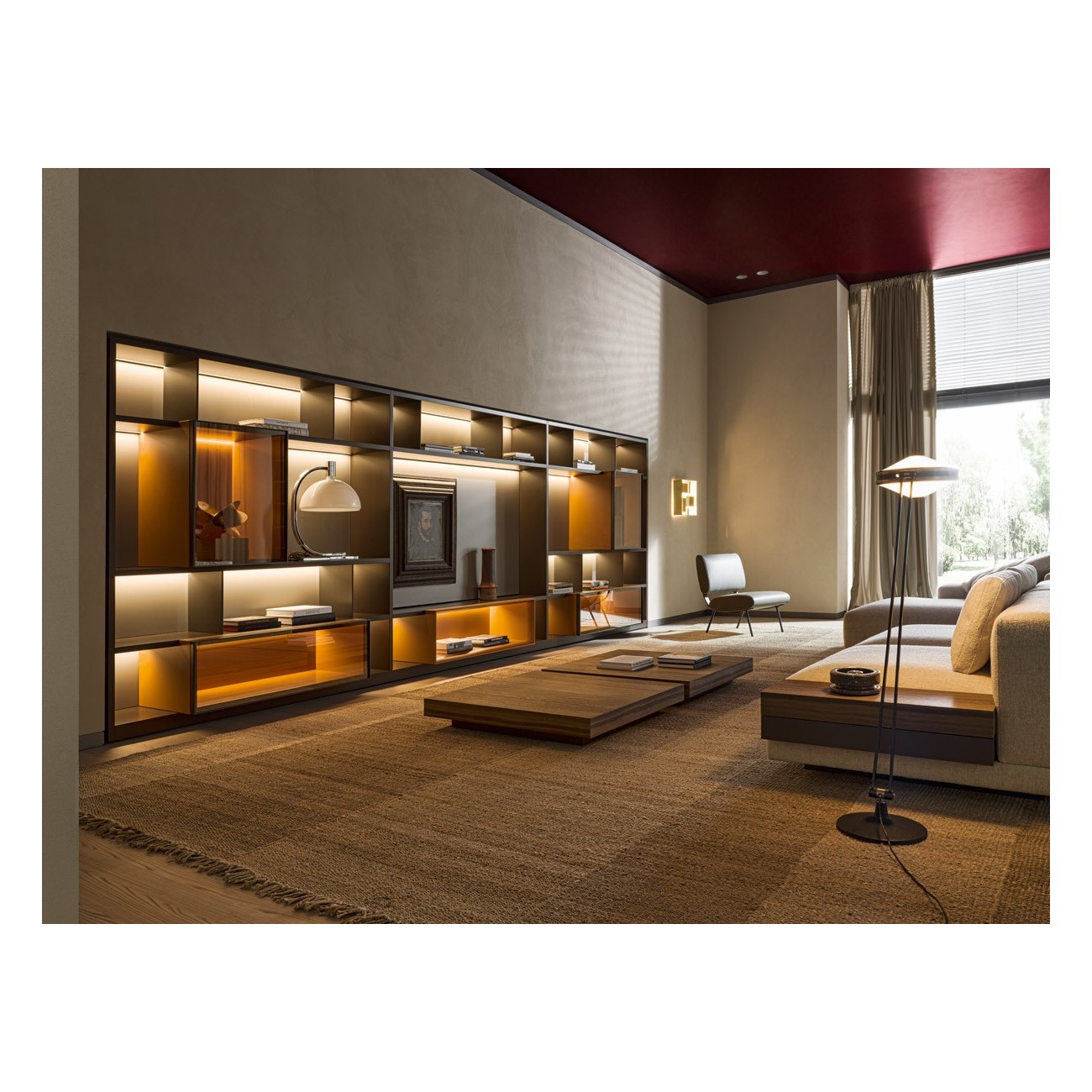MOLTENI&C 505 UP SYSTEM LIBRERIA