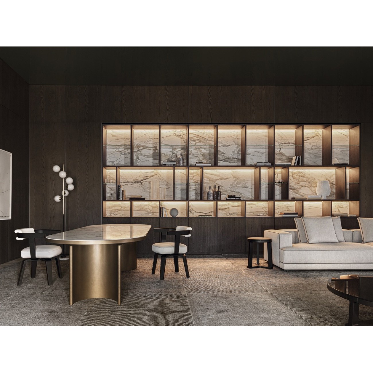 MOLTENI&C 505 UP SYSTEM LIBRERIA