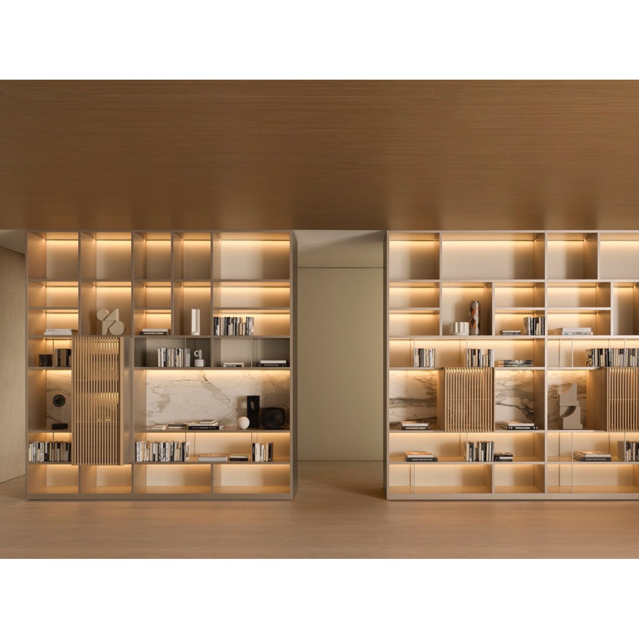 MOLTENI&C 505 UP SYSTEM BIBLIOTHÈQUE
