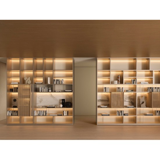 MOLTENI&C 505 UP SYSTEM BIBLIOTHÈQUE