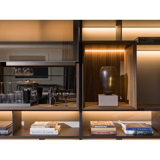 MOLTENI&C 505 UP SYSTEM BIBLIOTHÈQUE