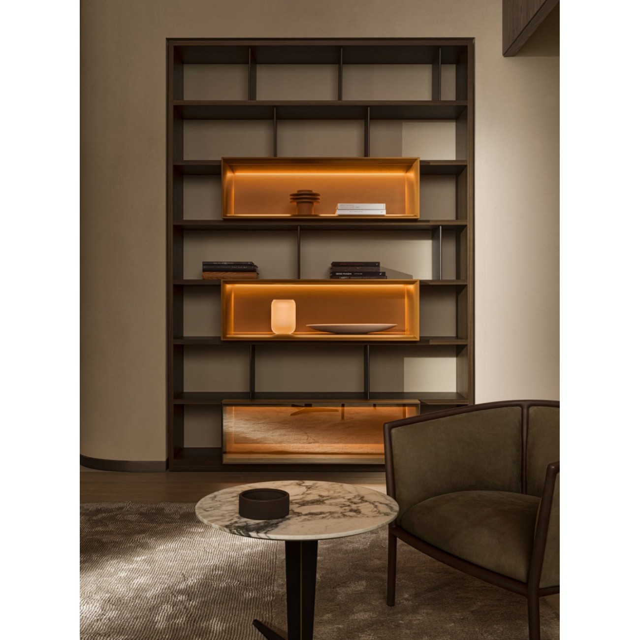 MOLTENI&C 505 UP SYSTEM LIBRERIA