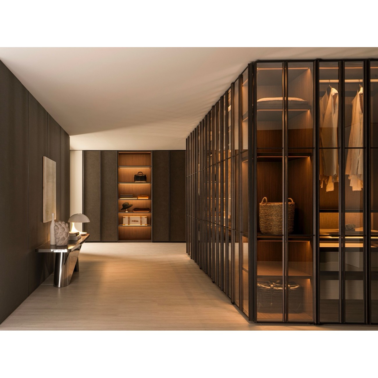 MOLTENI&C GLISS MASTER MERIDIAN DOORS ARMOIRE