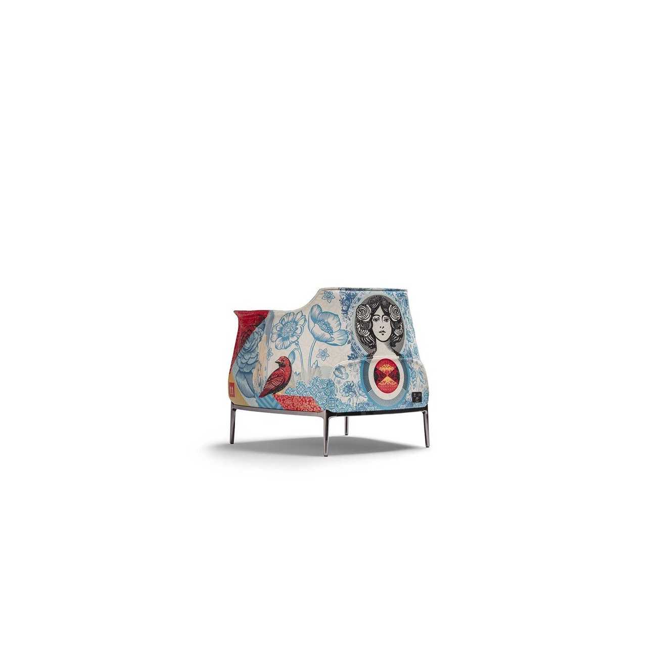POLTRONA FRAU ARCHIBALD DELICATE BALANCE LIMITED EDITION FAUTEUIL