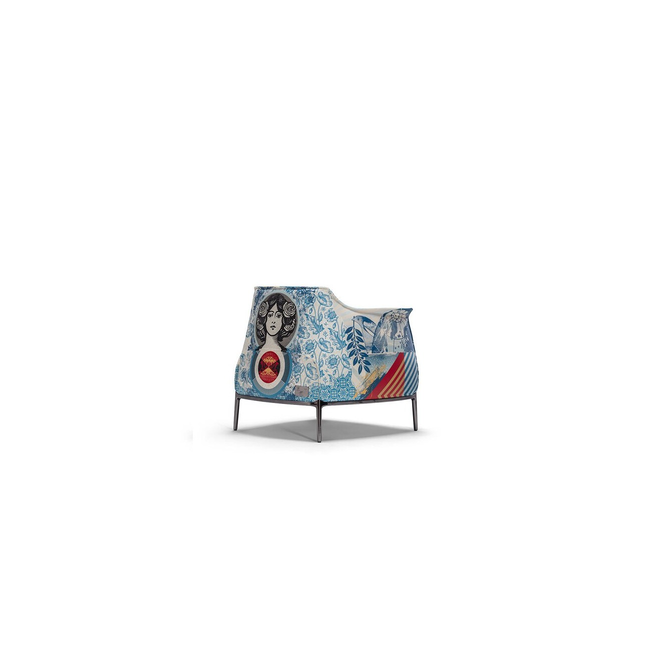 POLTRONA FRAU ARCHIBALD DELICATE BALANCE LIMITED EDITION FAUTEUIL