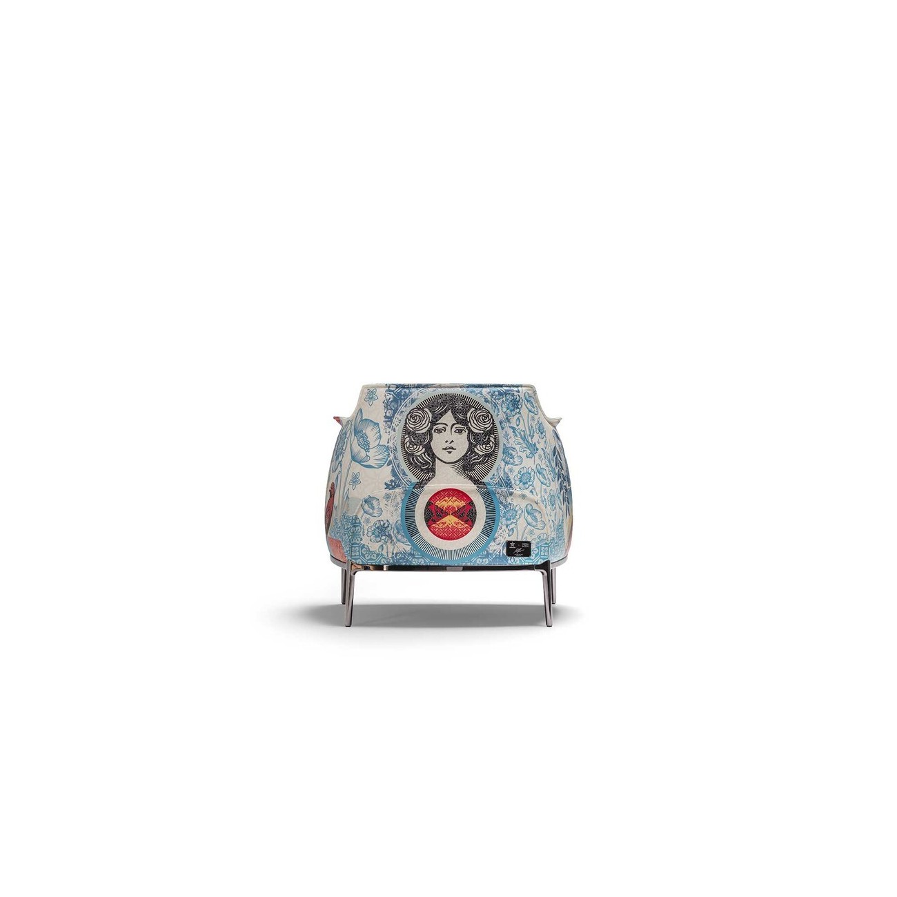 POLTRONA FRAU ARCHIBALD DELICATE BALANCE LIMITED EDITION ARMCHAIR