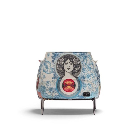 POLTRONA FRAU ARCHIBALD DELICATE BALANCE LIMITED EDITION ARMCHAIR