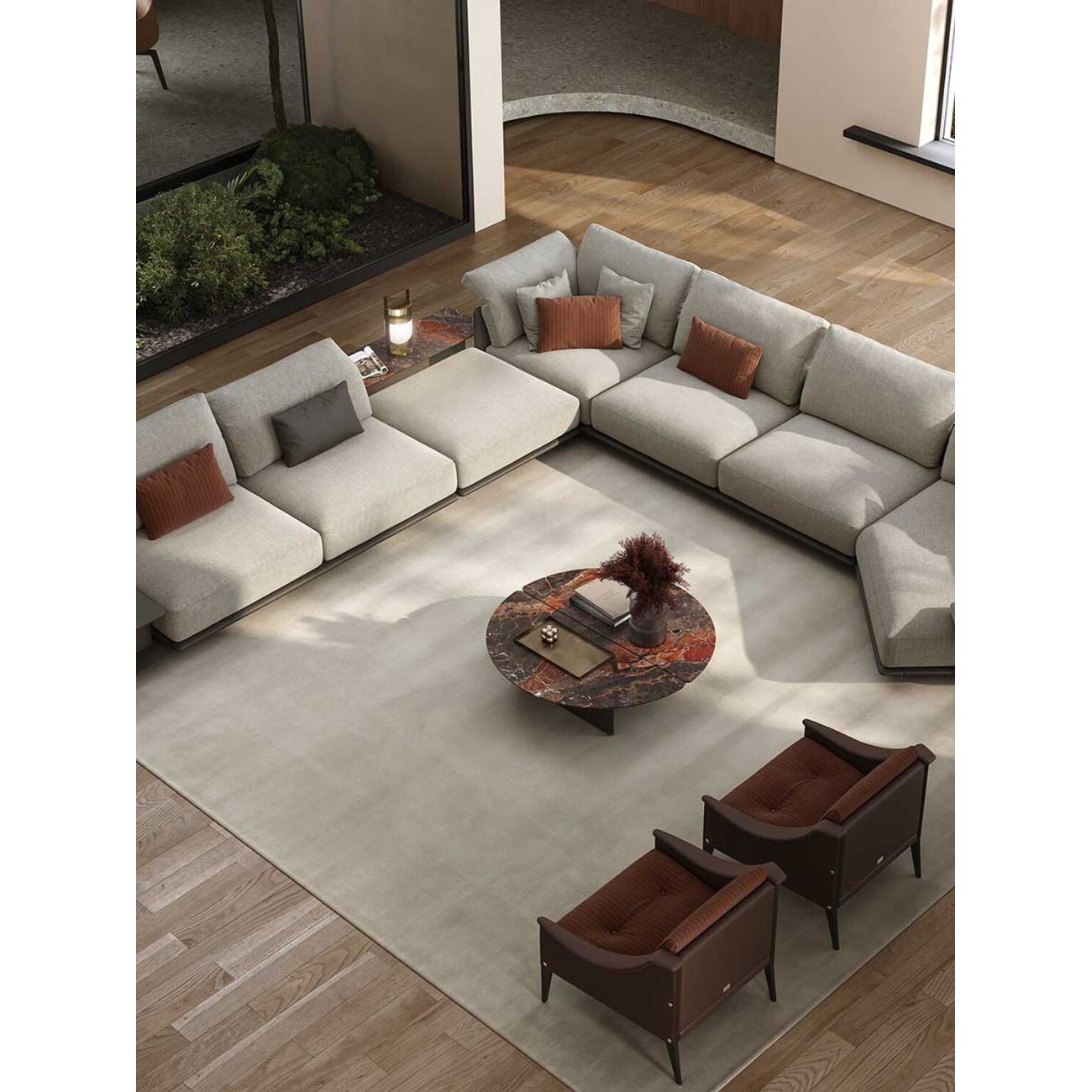 POLTRONA FRAU BLISSCAPE TAVOLINO