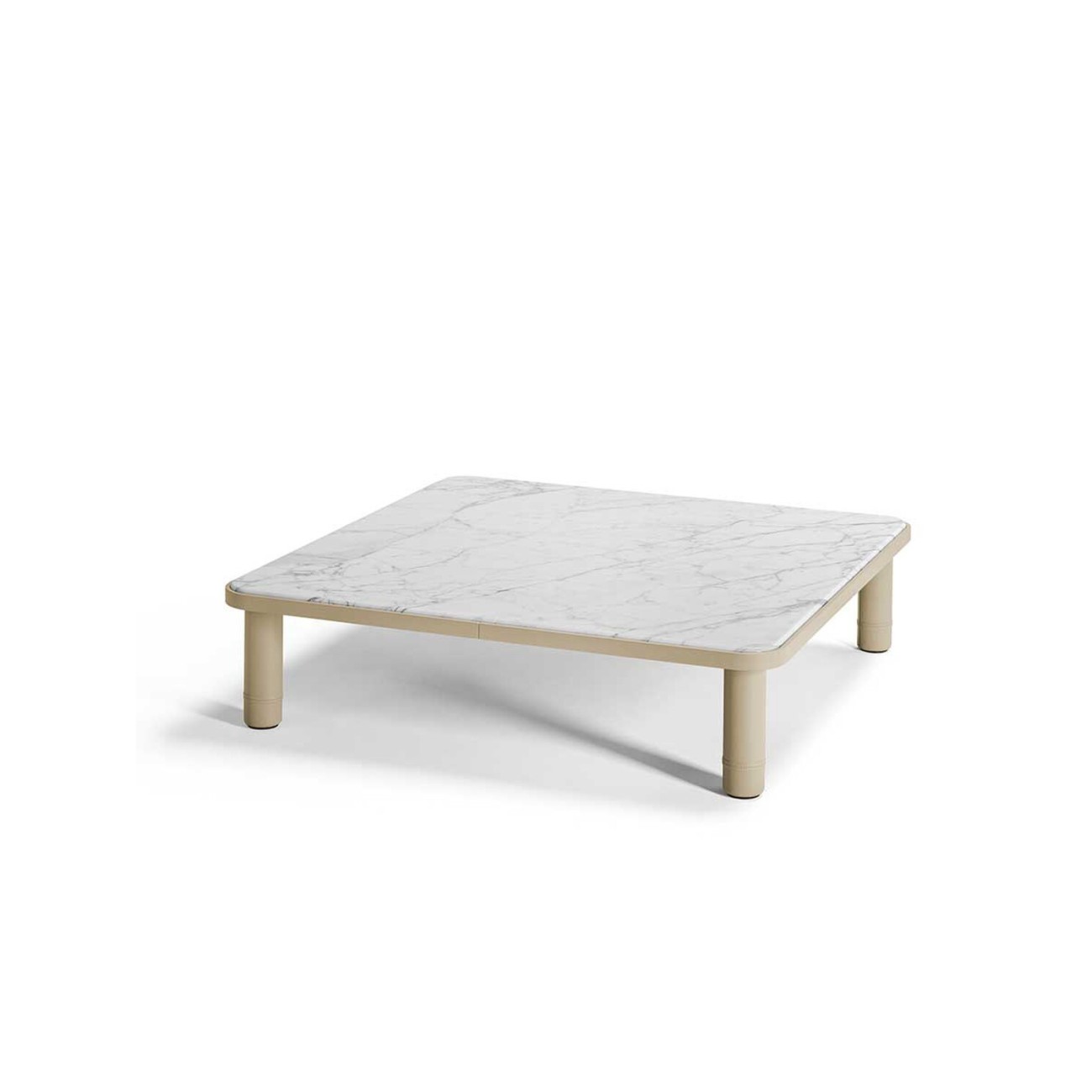 POLTRONA FRAU CUIRÉ TABLE BASSE