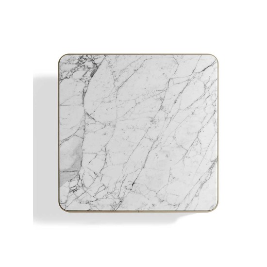 POLTRONA FRAU CUIRÉ TABLE BASSE