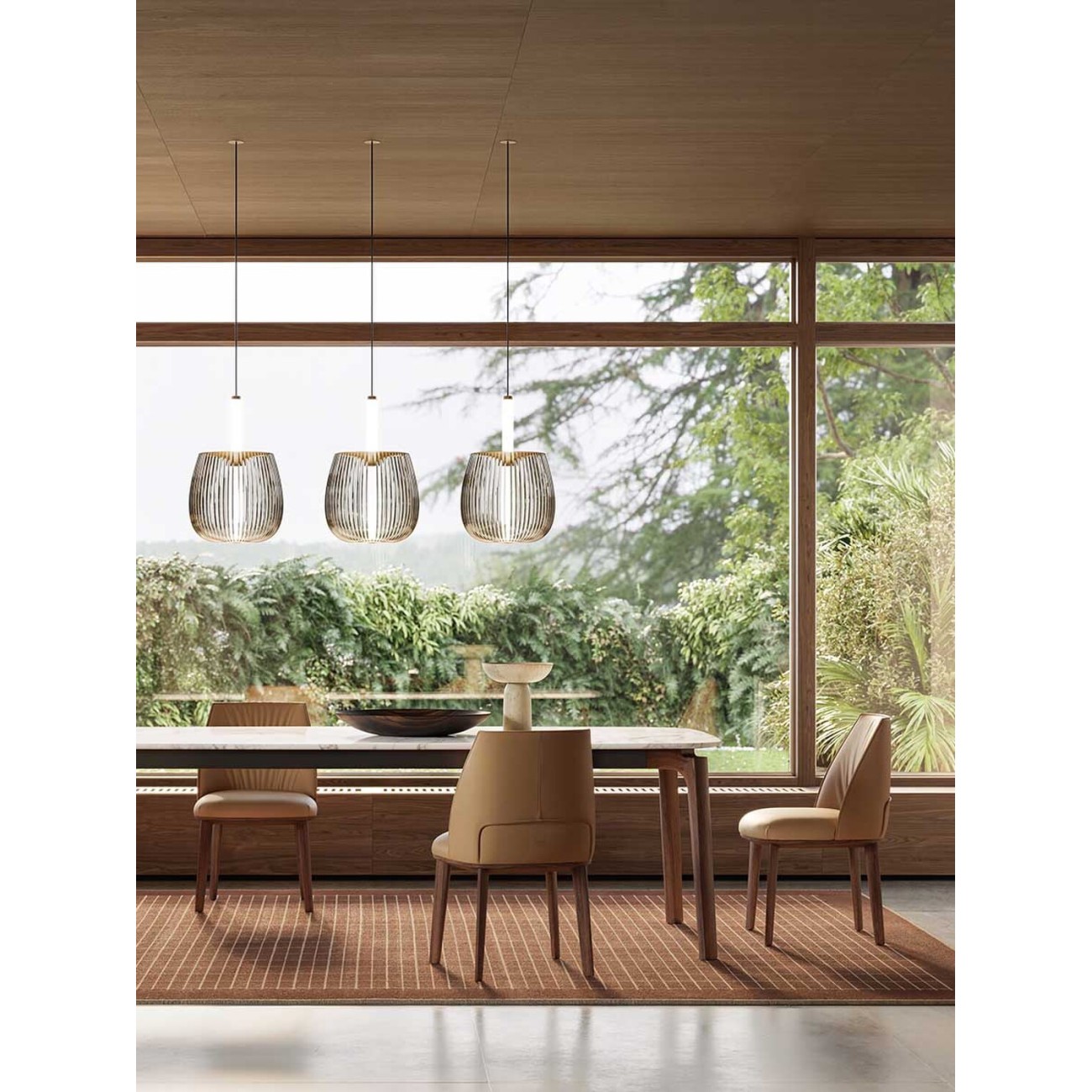 POLTRONA FRAU ABIGAIL RECTANGULAR TABLE