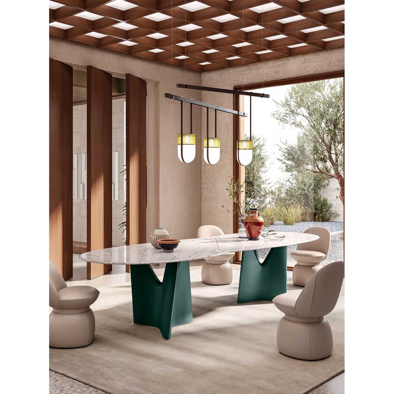 POLTRONA FRAU INFINITAMENTE 2.0 TABLE