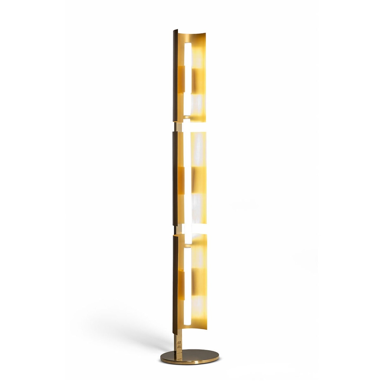 POLTRONA FRAU GIO PONTI ORO LAMPADAIRE