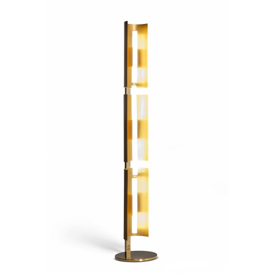 POLTRONA FRAU GIO PONTI ORO LAMPADAIRE
