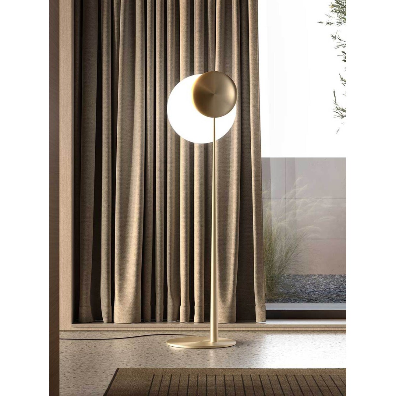 POLTRONA FRAU MOONBEAM LAMPADAIRE