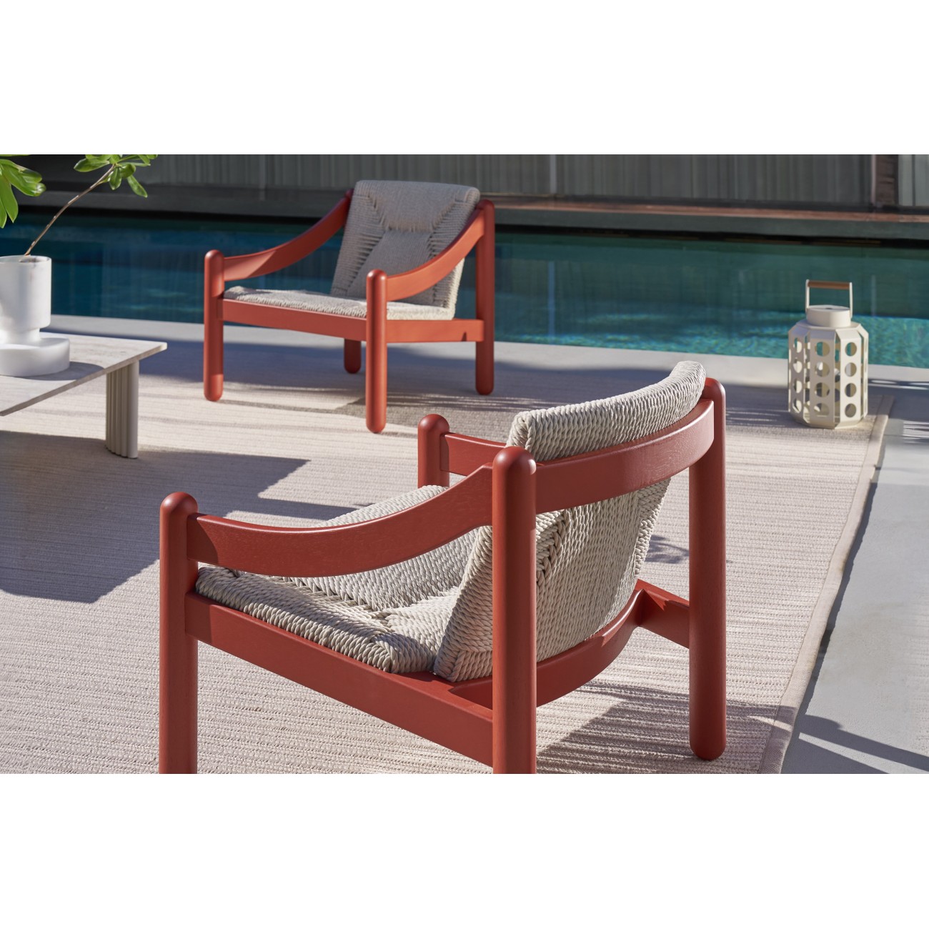 CASSINA NOVETRENTA ROPE ARMCHAIR