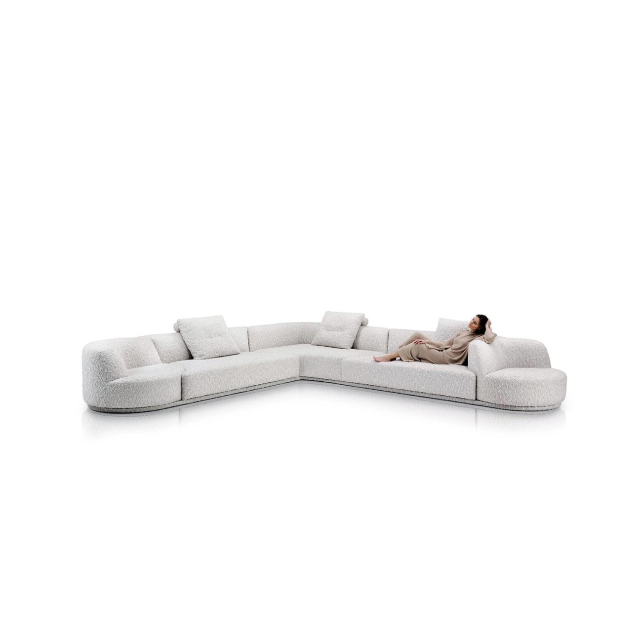 ALIVAR - BORDONE CANAPÉ MODULAIRE PIVOTANT