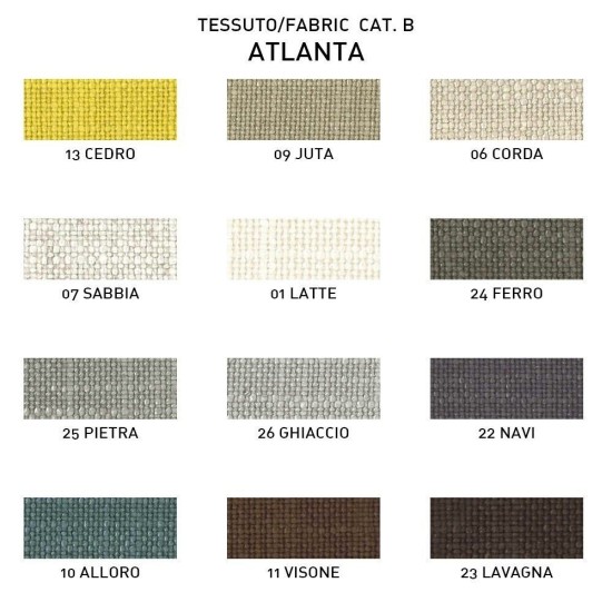 POLIFORM IPANEMA SEDIA RIVESTITA
