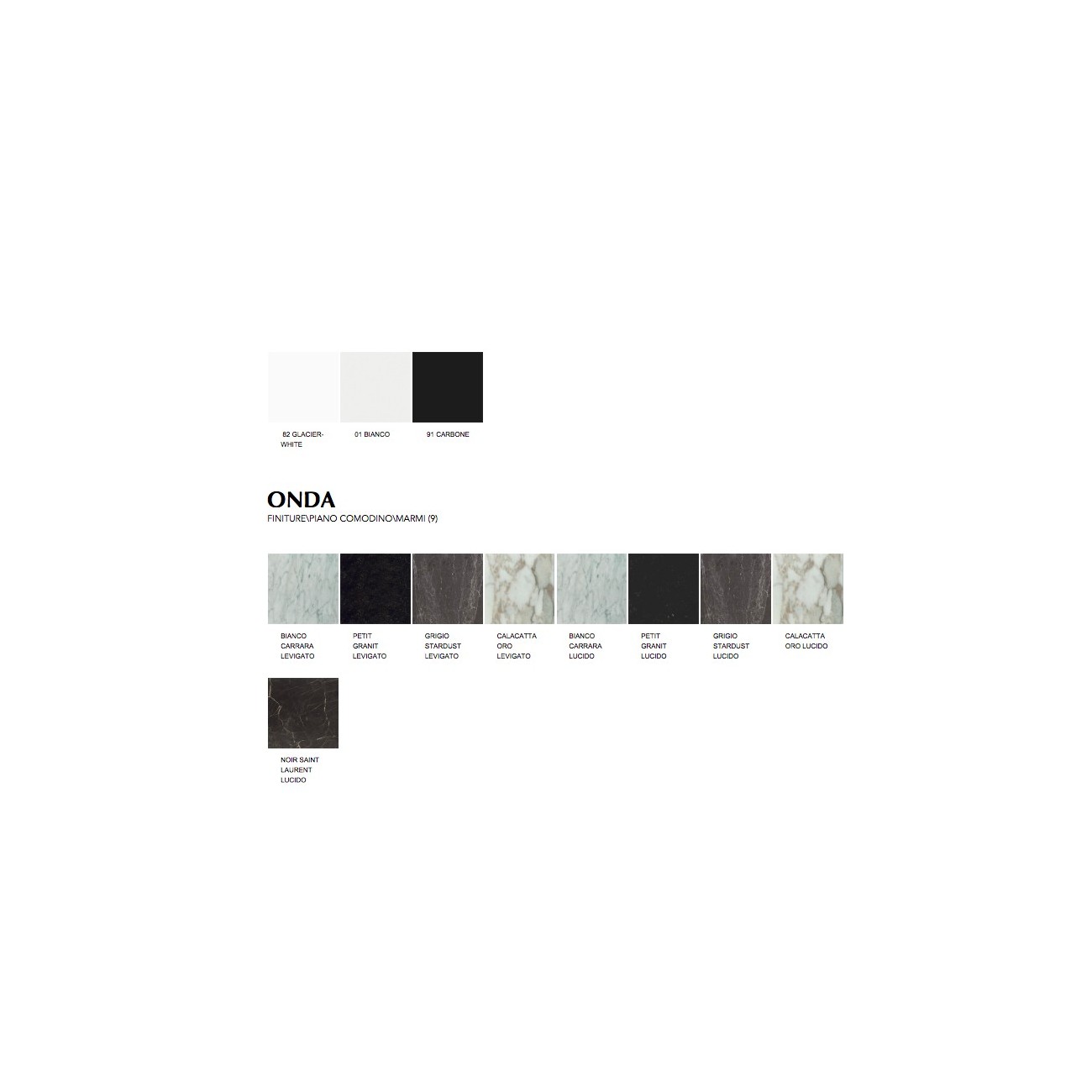 POLIFORM ONDA COMODINO