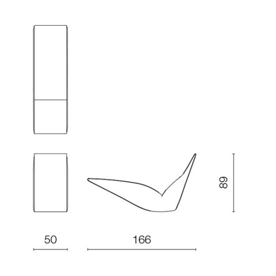 TOM DIXON BIRD CHAISE LONGUE