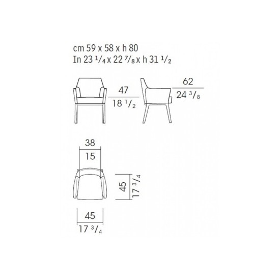 GIORGETTI ALINA POLTRONCINA