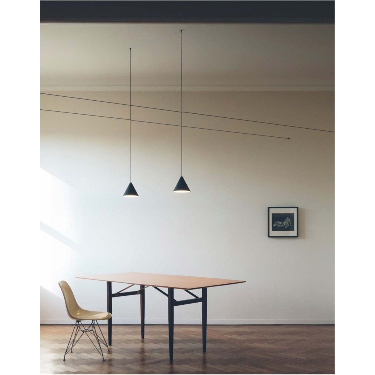 FLOS STRING LIGHT Testa a cono