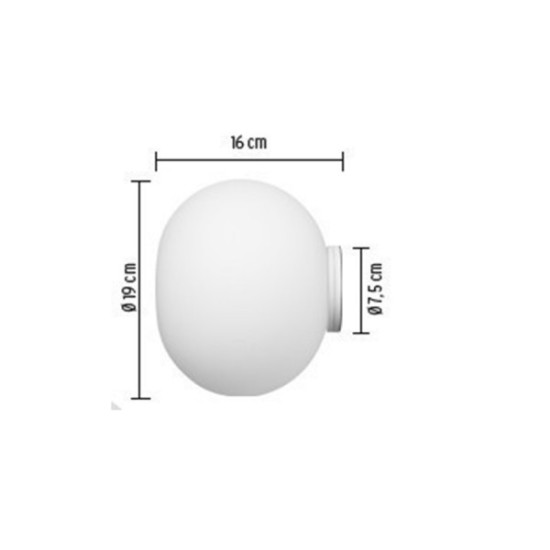 FLOS  GLO BALL  C/W ZERO