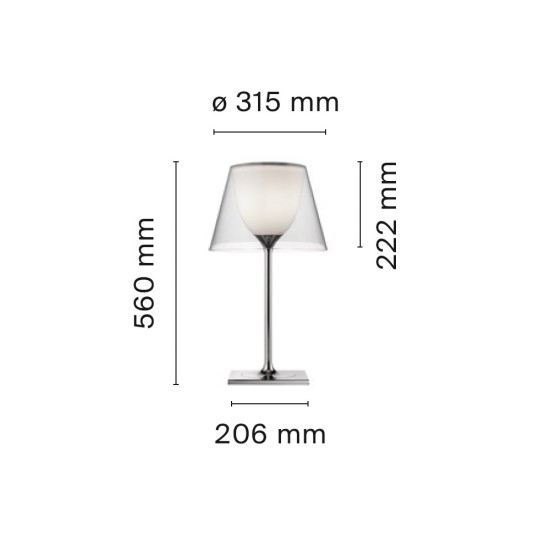 FLOS KTRIBE T1 LAMPADA  TAVOLO