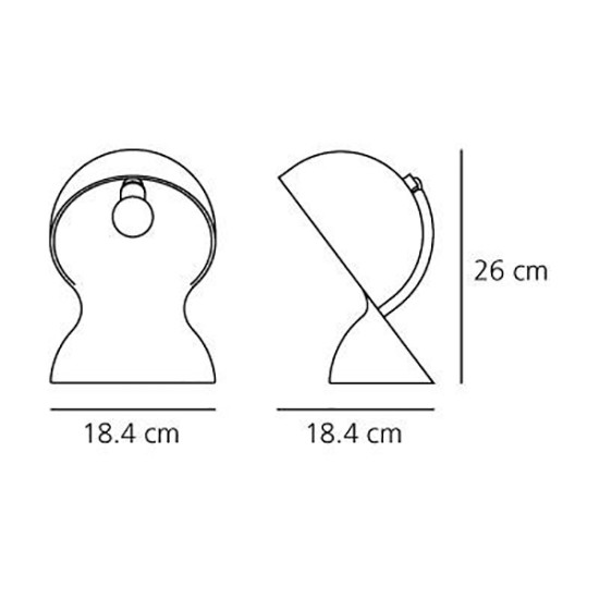 ARTEMIDE - LAMPADA DALU'