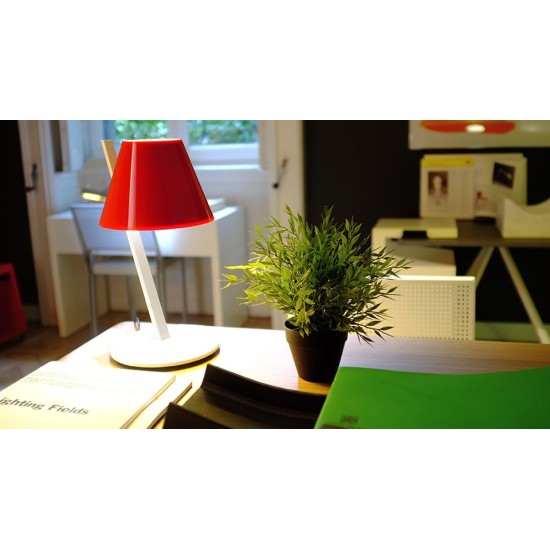 ARTEMIDE - LA PETITE LAMPADA DA TAVOLO - ROSSO