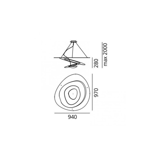 ARTEMIDE - PIRCE - SOSPENSIONE LED