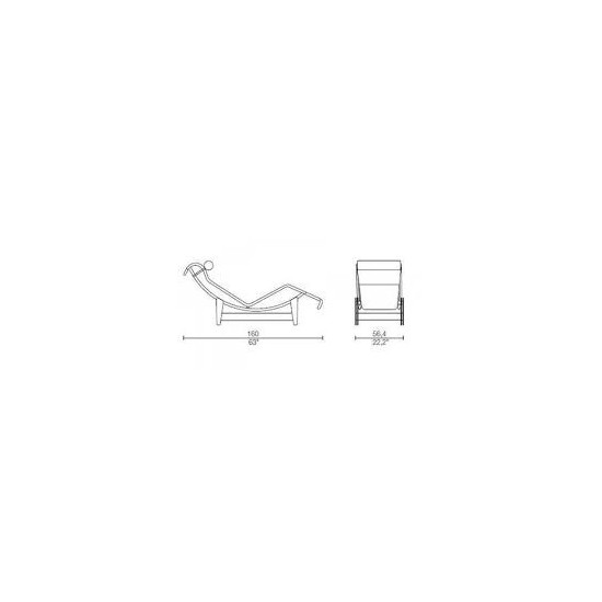 CASSINA POLTRONA LC4 PELLE