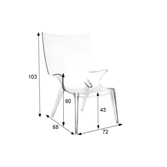 KARTELL POLTRONA UNCLE JIM